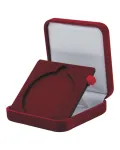 Etui ETM16 Czerwone do Medali 70 mm | Welurowe Pudełko na Medal | Eleganckie Opakowanie