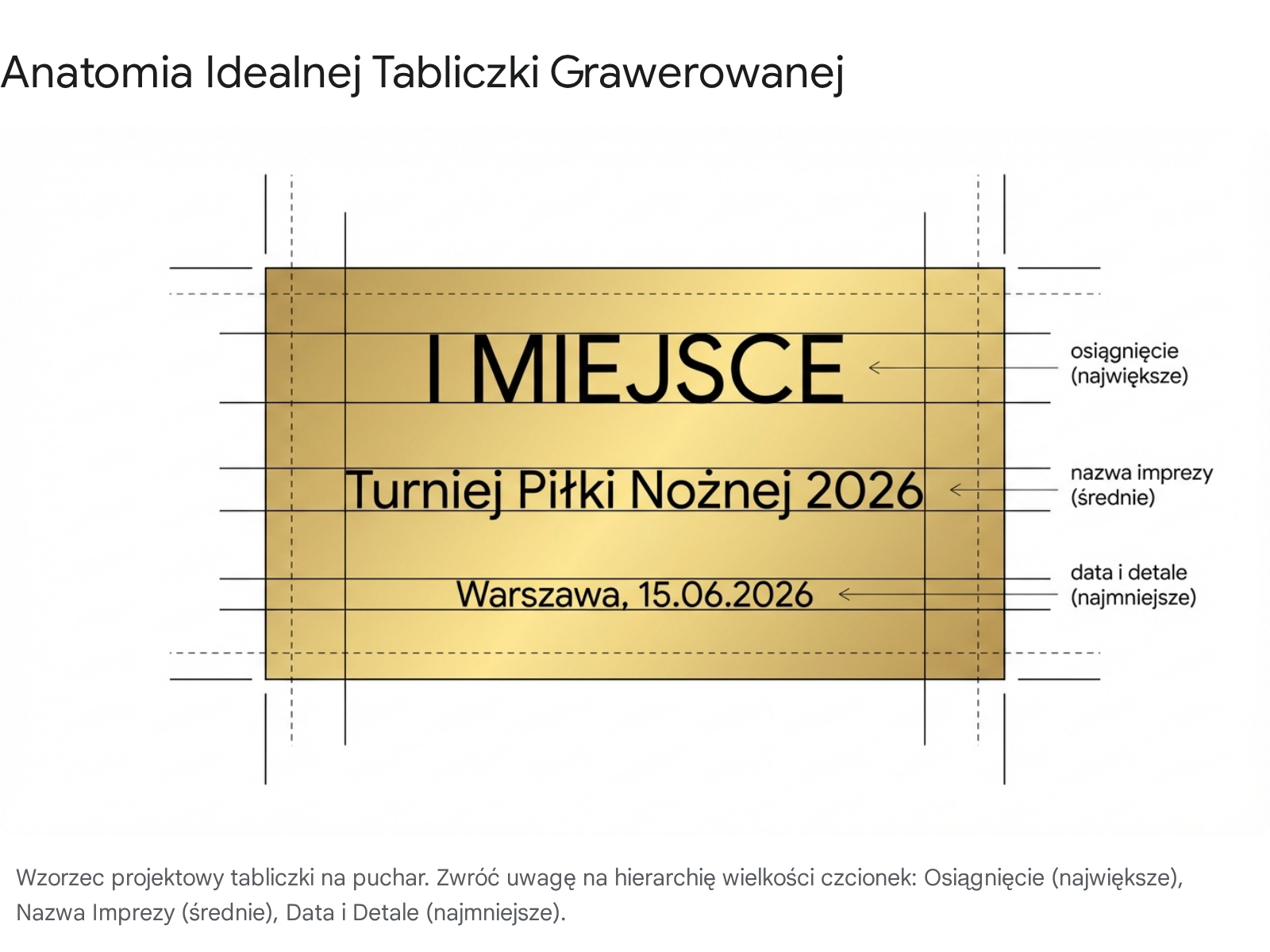 Anatomia idealnej tabliczki - schemat